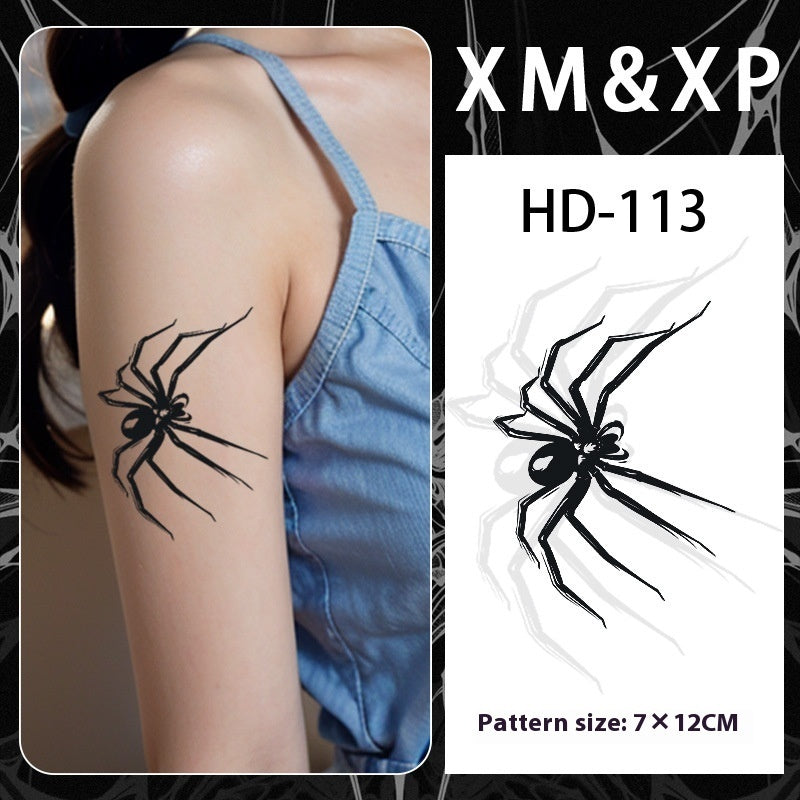 Spider Strange Talk Domineering Herbal Juice Tattoo Sticker Good-looking Sexy BUY 1 GET 2