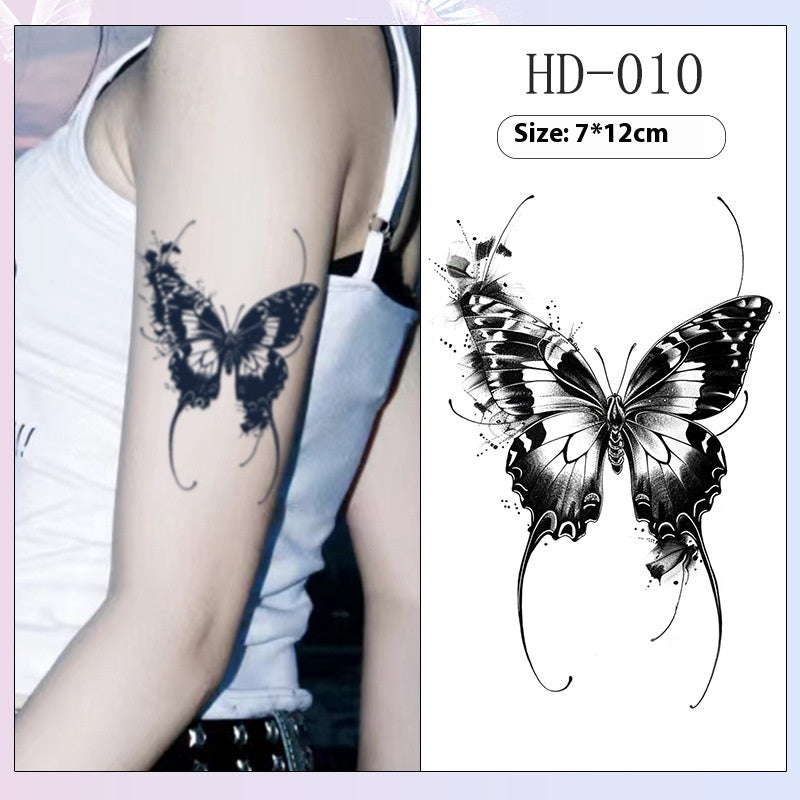 High-grade Butterfly Herbal Juice Tattoo Sticker BUY 1 GET 2