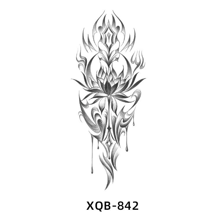 New Flower Arm Tattoo Sticker Waterproof Men And Women BUY 1 GET 2