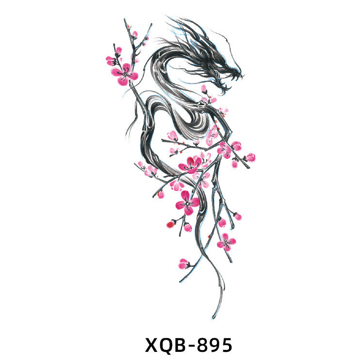 New Flower Arm Tattoo Sticker Waterproof Men And Women BUY 1 GET 2
