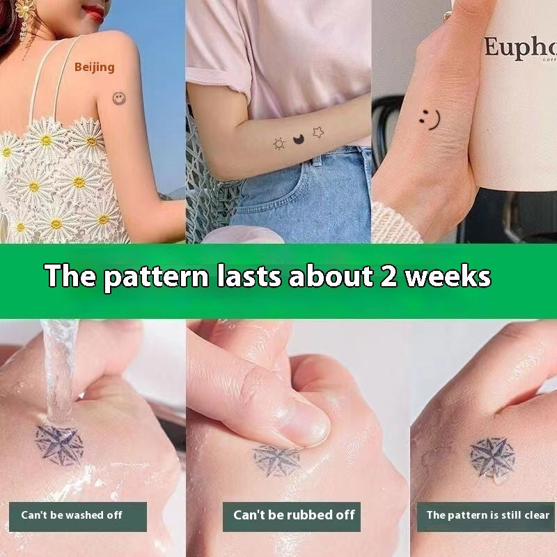 Herbal Juice Semi-permanent Waterproof Tattoo Sticker BUY 1 GET 2