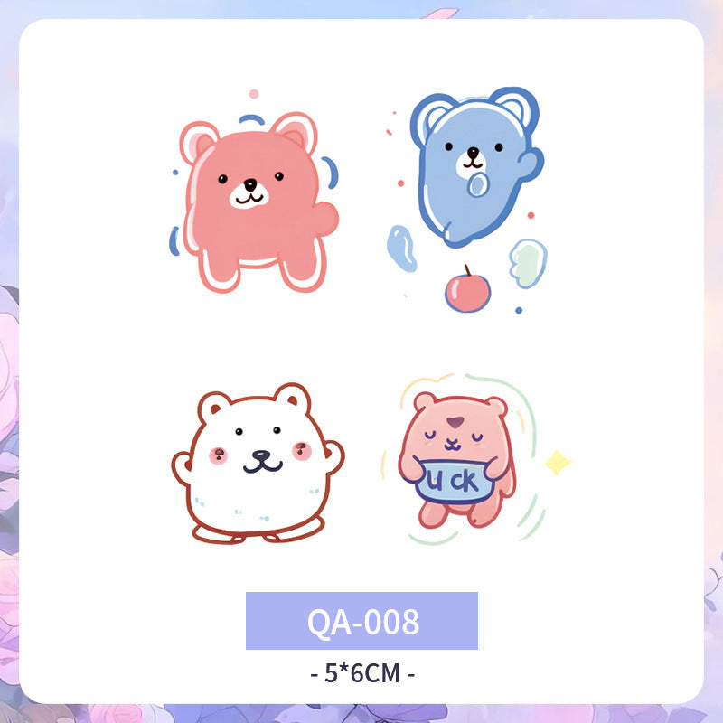 Color Tattoo Sticker Waterproof And Durable Arm Clavicle Personality  BUY 1 GET 3