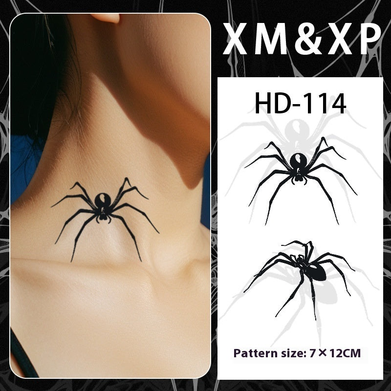 Spider Strange Talk Domineering Herbal Juice Tattoo Sticker Good-looking Sexy BUY 1 GET 2