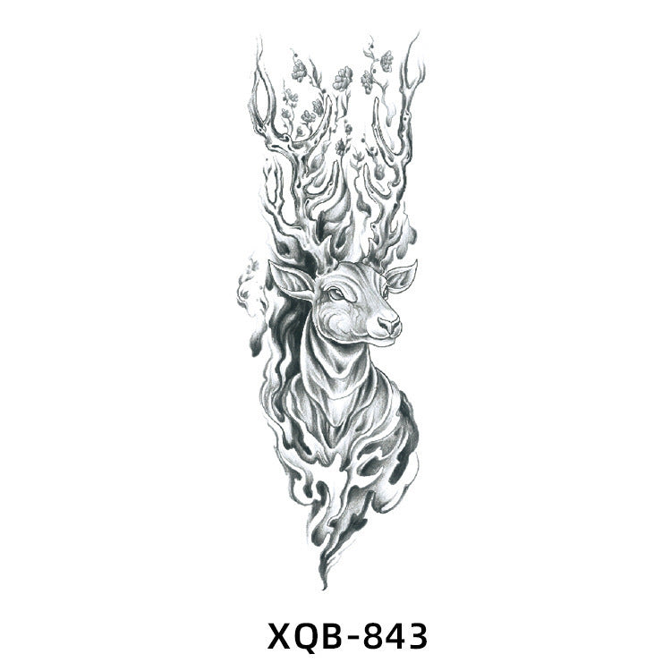 New Flower Arm Tattoo Sticker Waterproof Men And Women BUY 1 GET 2