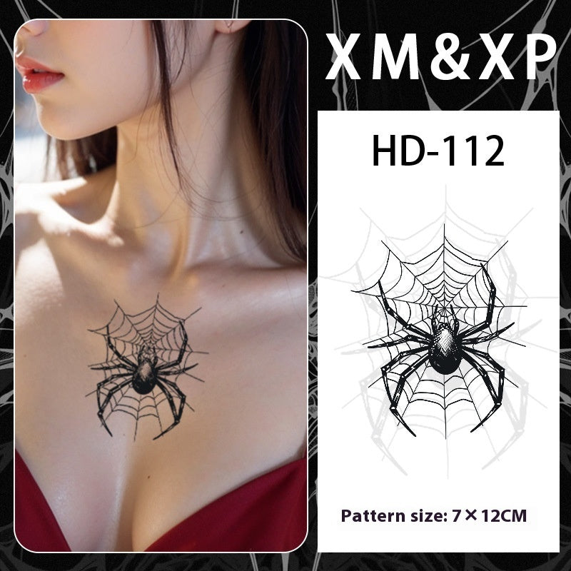 Spider Strange Talk Domineering Herbal Juice Tattoo Sticker Good-looking Sexy BUY 1 GET 2