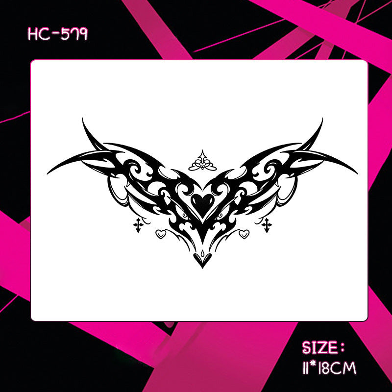 MAYMOE Tattoo Sticker Herbal Semi-permanent Female Waterproof And Durable BUY 1 GET 2