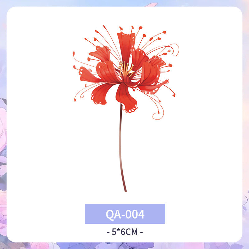 Color Tattoo Sticker Waterproof And Durable Arm Clavicle Personality  BUY 1 GET 3