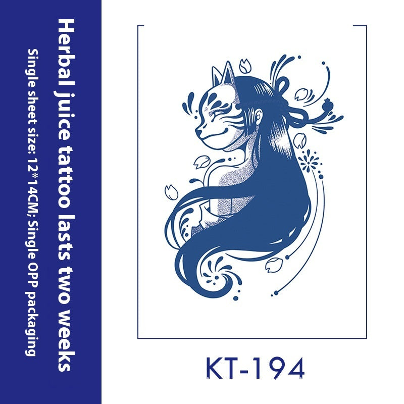 Tattoo Sticker English Letters Ins Style Men's Dark Women's Waterproof BUY 1 GET 2