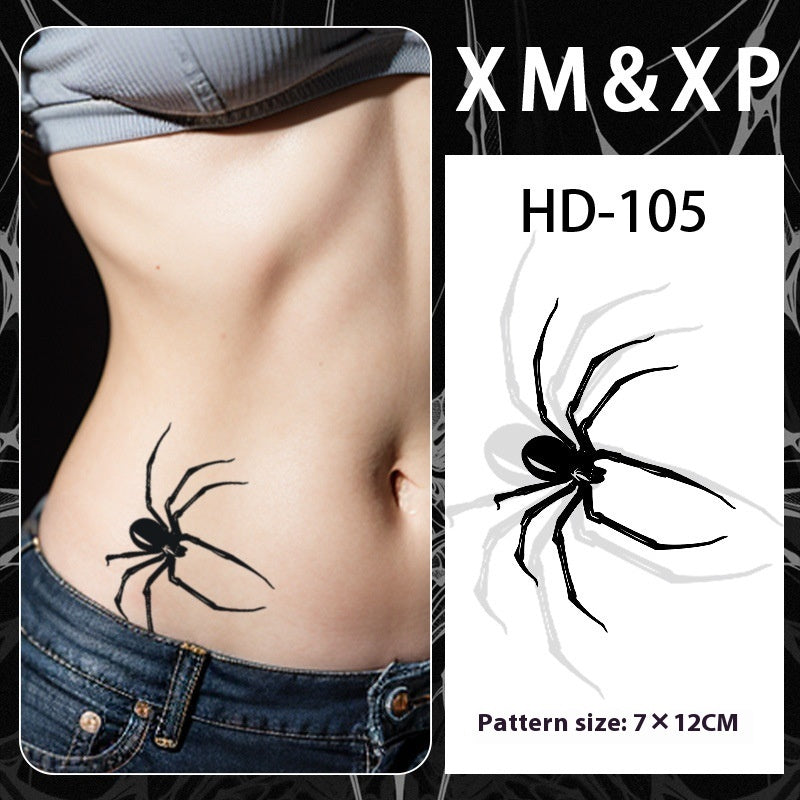 Spider Strange Talk Domineering Herbal Juice Tattoo Sticker Good-looking Sexy BUY 1 GET 2