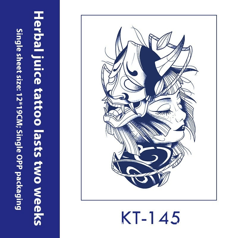 Tattoo Sticker English Letters Ins Style Men's Dark Women's Waterproof BUY 1 GET 2