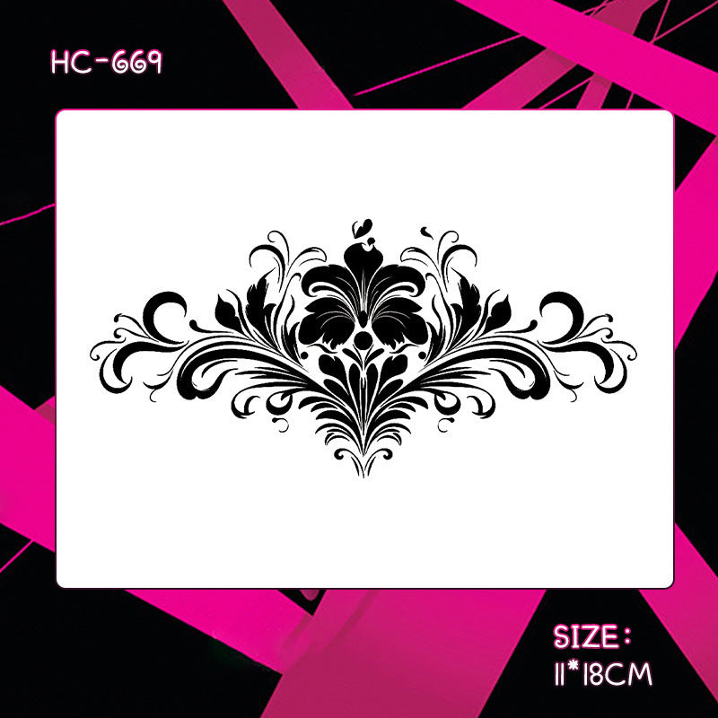 MAYMOE Tattoo Sticker Herbal Semi-permanent Female Waterproof And Durable BUY 1 GET 2