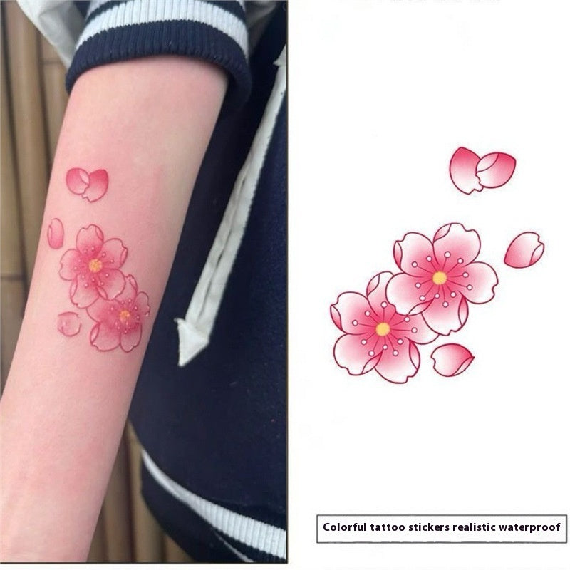 Bare Collarbone Flower Tattoo Sticker Women BUY 1 GET 3