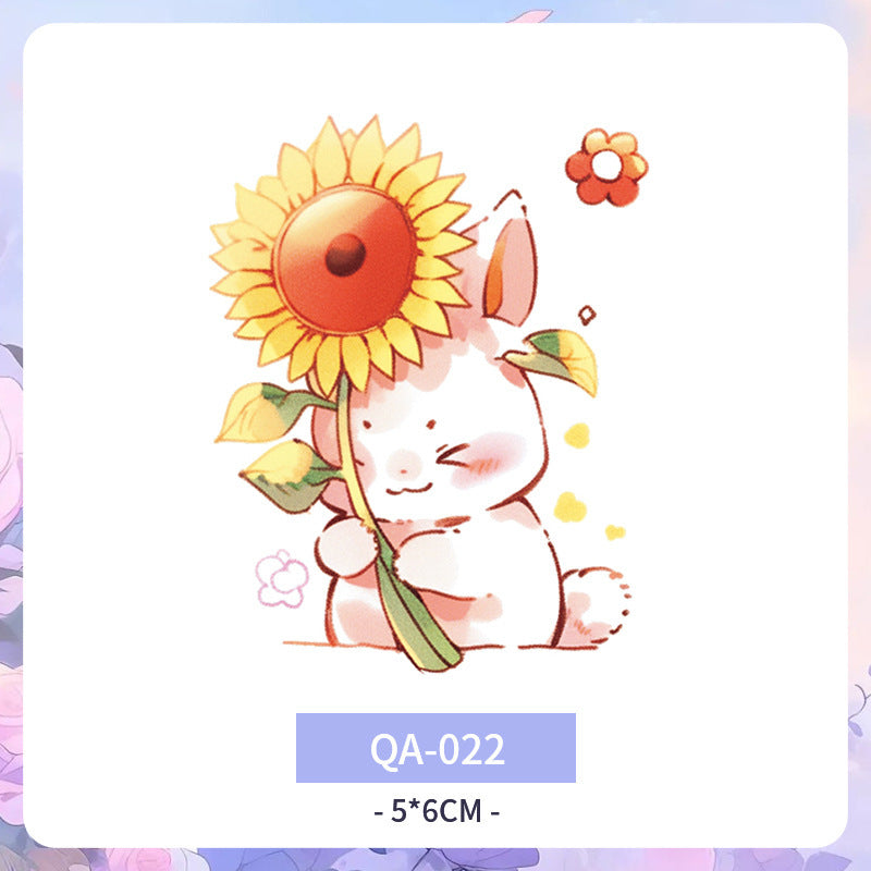 Color Tattoo Sticker Waterproof And Durable Arm Clavicle Personality  BUY 1 GET 3