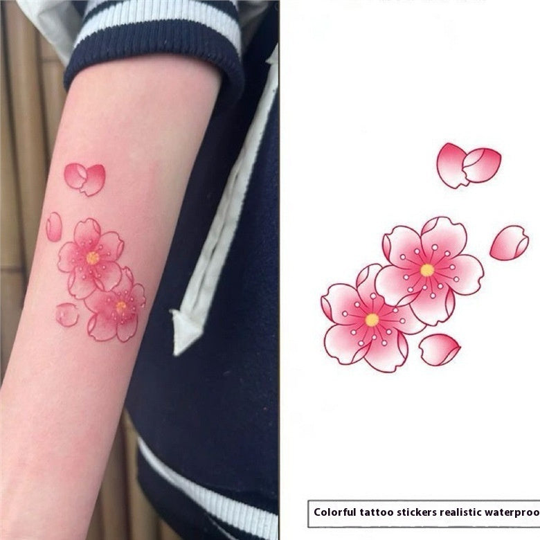 Bare Collarbone Flower Tattoo Sticker Women BUY 1 GET 3