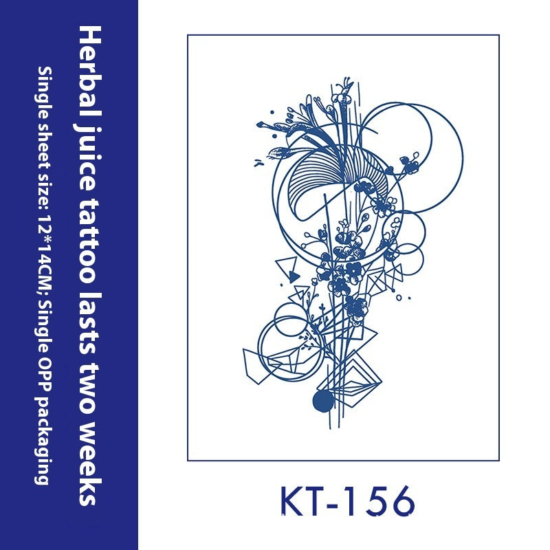 Tattoo Sticker English Letters Ins Style Men's Dark Women's Waterproof BUY 1 GET 2