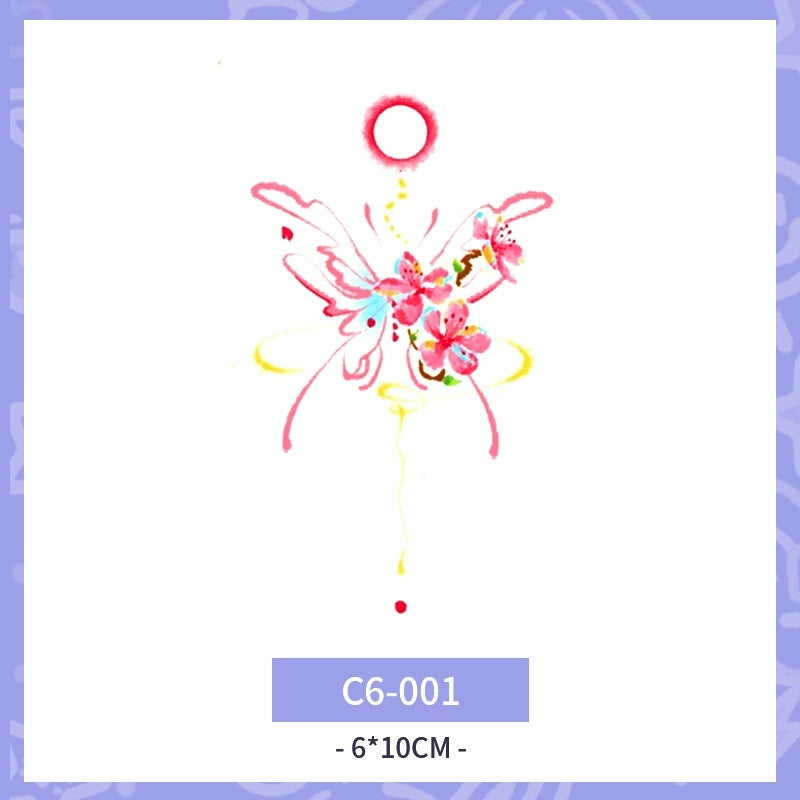 Waterproof And Durable Colorized Butterfly Tattoo Sticker  BUY 1 GET 3