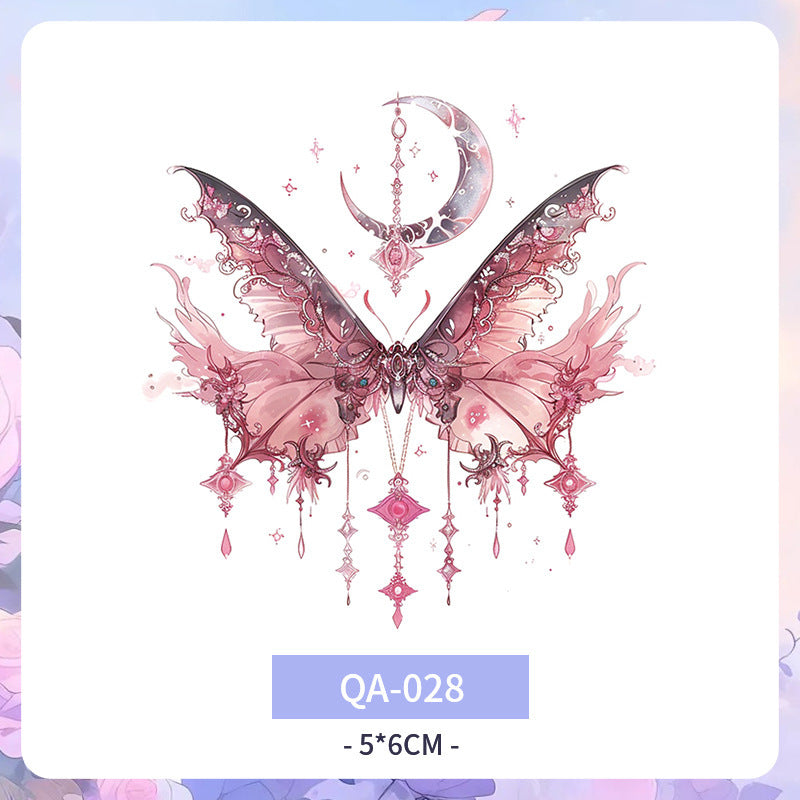 Color Tattoo Sticker Waterproof And Durable Arm Clavicle Personality  BUY 1 GET 3