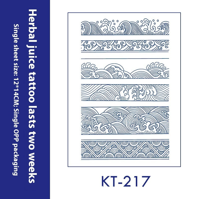 Tattoo Sticker English Letters Ins Style Men's Dark Women's Waterproof BUY 1 GET 2