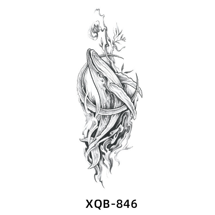 New Flower Arm Tattoo Sticker Waterproof Men And Women BUY 1 GET 2