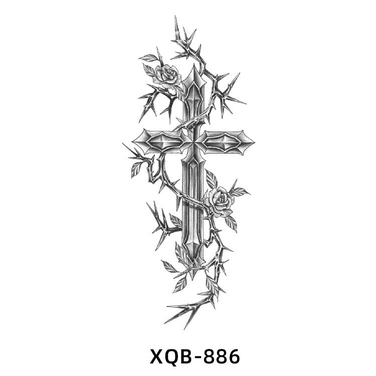 New Flower Arm Tattoo Sticker Waterproof Men And Women BUY 1 GET 2