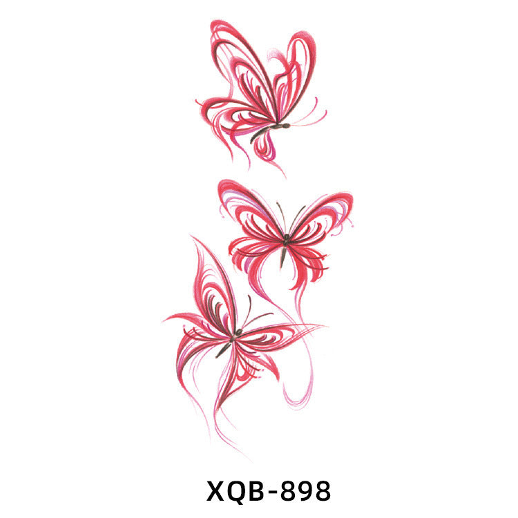 New Flower Arm Tattoo Sticker Waterproof Men And Women BUY 1 GET 2