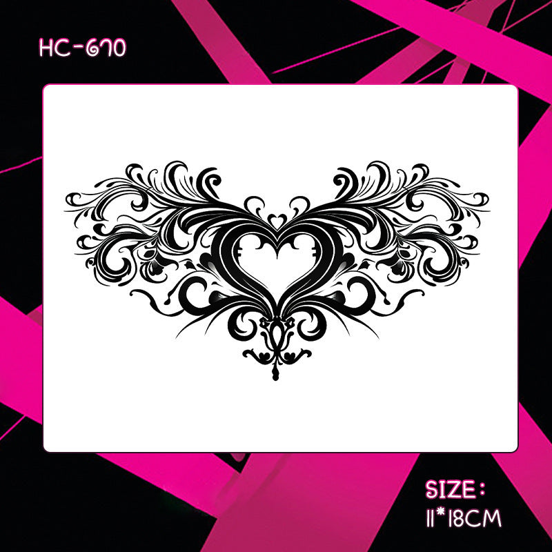 MAYMOE Tattoo Sticker Herbal Semi-permanent Female Waterproof And Durable BUY 1 GET 2