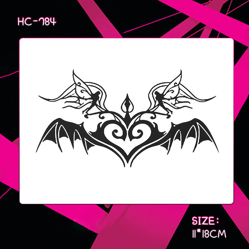 MAYMOE Tattoo Sticker Herbal Semi-permanent Female Waterproof And Durable BUY 1 GET 2