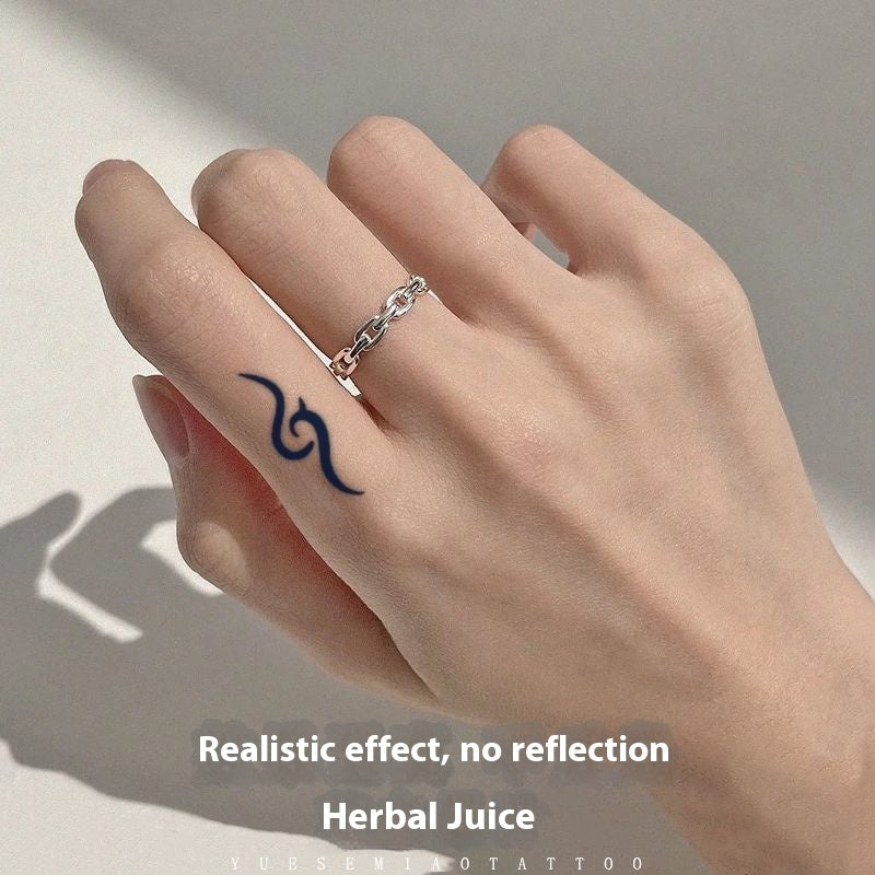 Flame Tattoo Finger Totem For Men And Women Couple BUY 1 GET 2