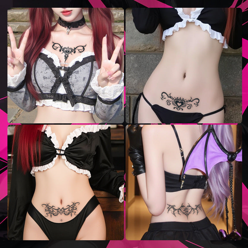 MAYMOE Tattoo Sticker Herbal Semi-permanent Female Waterproof And Durable BUY 1 GET 2