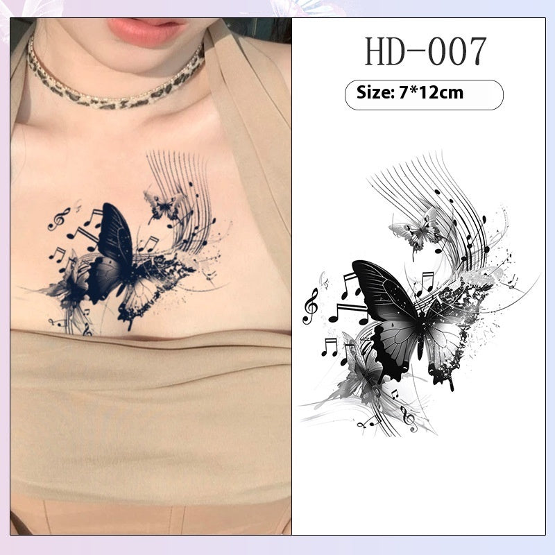 High-grade Butterfly Herbal Juice Tattoo Sticker BUY 1 GET 2