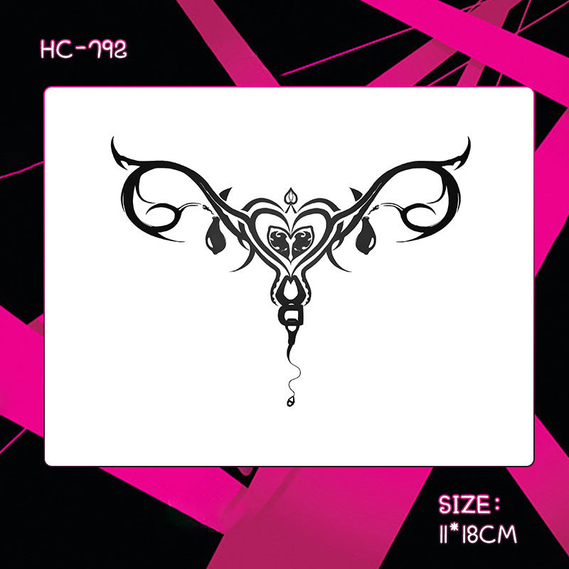 MAYMOE Tattoo Sticker Herbal Semi-permanent Female Waterproof And Durable BUY 1 GET 2