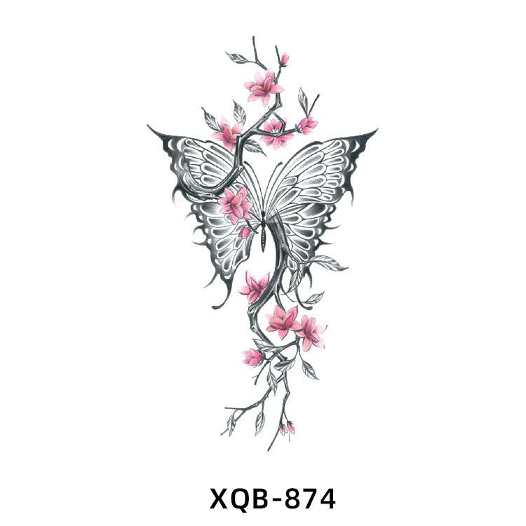 New Flower Arm Tattoo Sticker Waterproof Men And Women BUY 1 GET 2