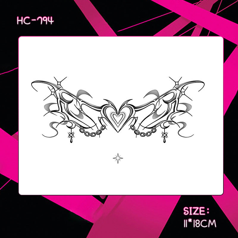 MAYMOE Tattoo Sticker Herbal Semi-permanent Female Waterproof And Durable BUY 1 GET 2