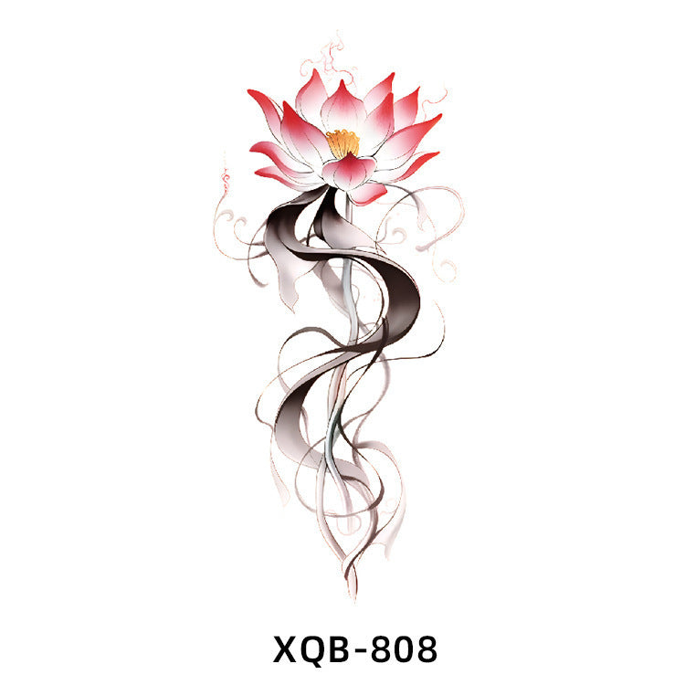 New Flower Arm Tattoo Sticker Waterproof Men And Women BUY 1 GET 2