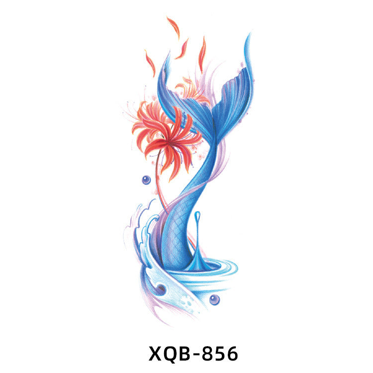 New Flower Arm Tattoo Sticker Waterproof Men And Women BUY 1 GET 2