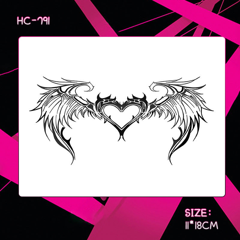 MAYMOE Tattoo Sticker Herbal Semi-permanent Female Waterproof And Durable BUY 1 GET 2