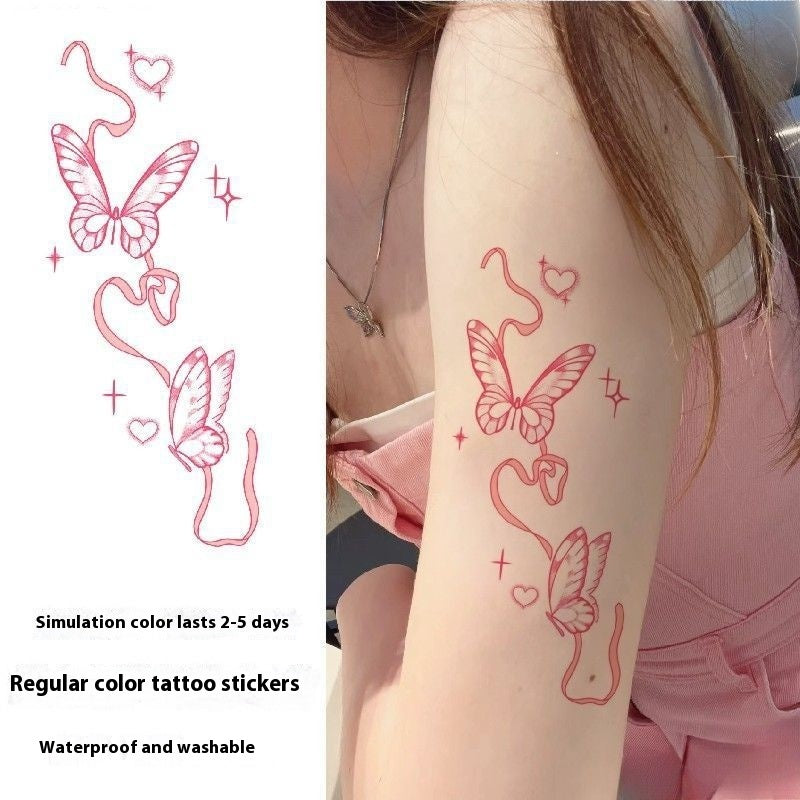 Washable Sexy Ink Butterfly Hot Girl Waterproof Simulation BUY 1 GET 3