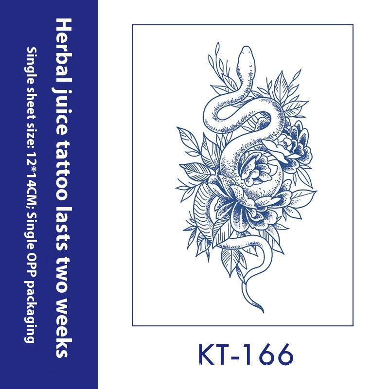 Tattoo Sticker English Letters Ins Style Men's Dark Women's Waterproof BUY 1 GET 2