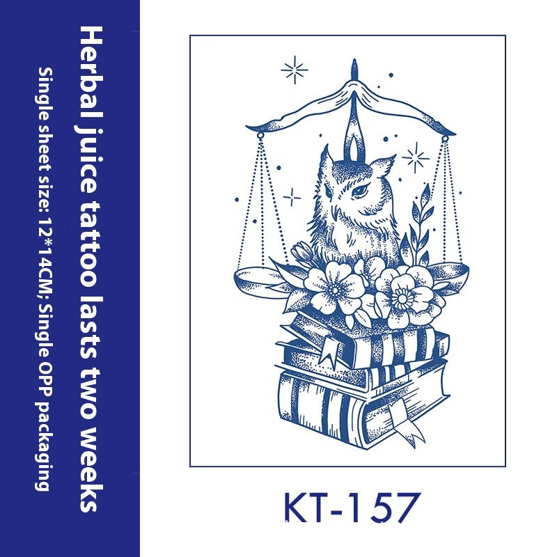 Tattoo Sticker English Letters Ins Style Men's Dark Women's Waterproof BUY 1 GET 2