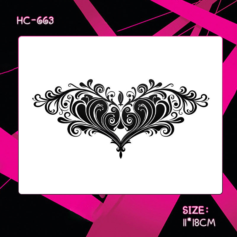 MAYMOE Tattoo Sticker Herbal Semi-permanent Female Waterproof And Durable BUY 1 GET 2