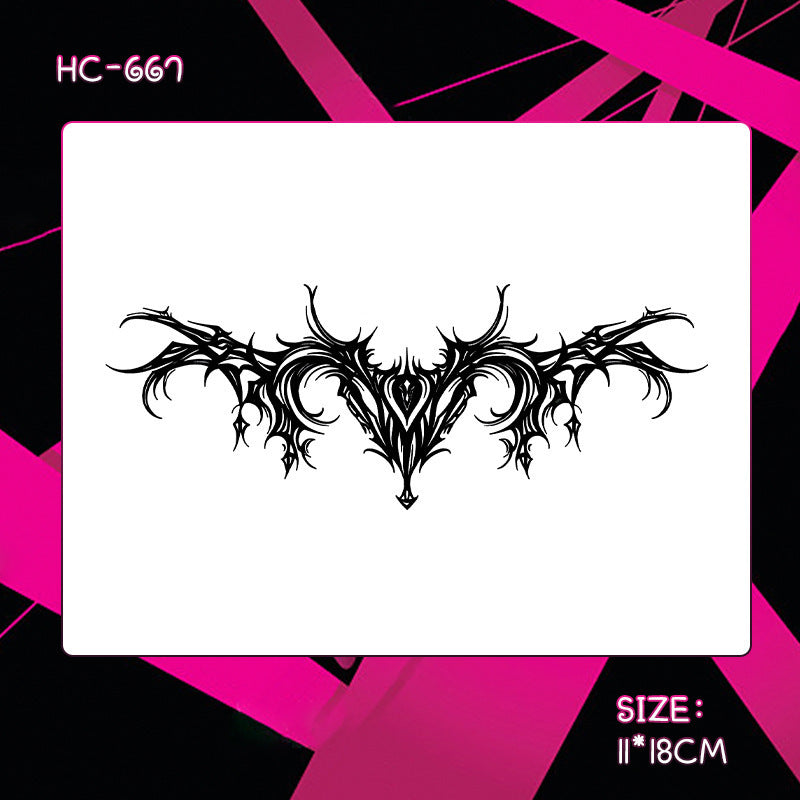 MAYMOE Tattoo Sticker Herbal Semi-permanent Female Waterproof And Durable BUY 1 GET 2