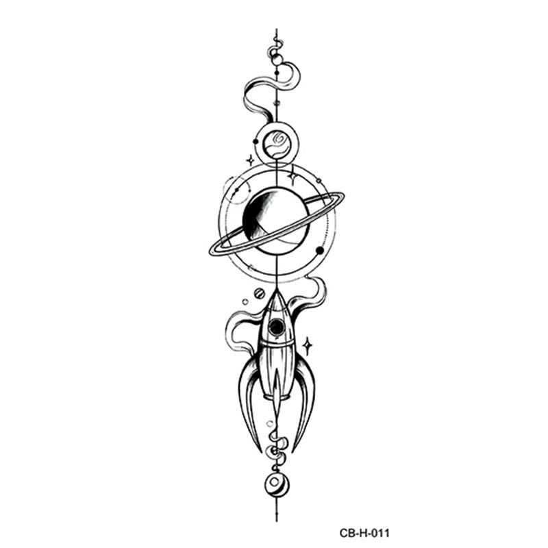 Internet Celebrity Herbal Juice Tattoo Tattoo Sticker BUY 1 GET 2