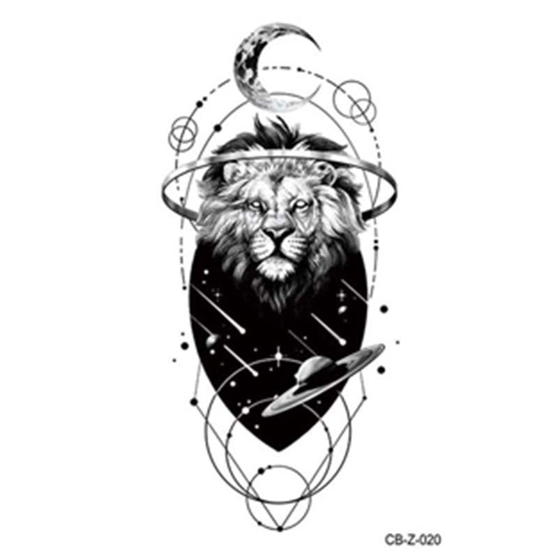 European And American Style Herbal Juice Tattoo Sticker Half Sleeve Semi-permanent BUY 1 GET 2