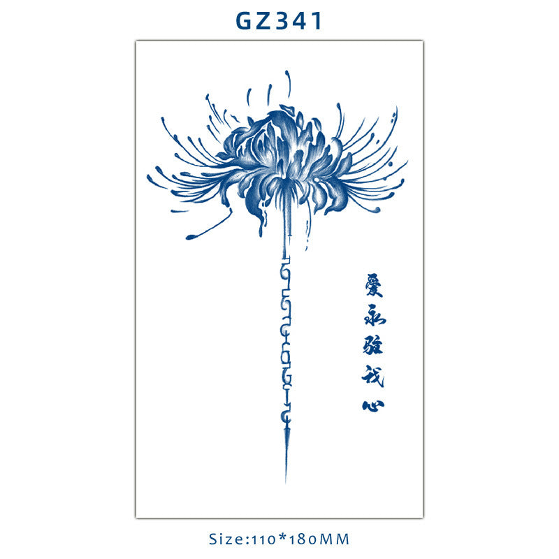 Tattoo Sticker Semi-permanent Herbal Juice Tattoo Sticker Simulation Personality BUY 1 GET 2