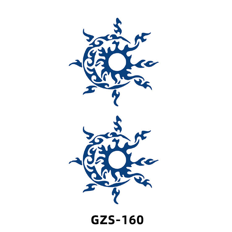 Herbal Juice Tattoo Sticker Cute Flowers Semi-permanent BUY 1 GET 2