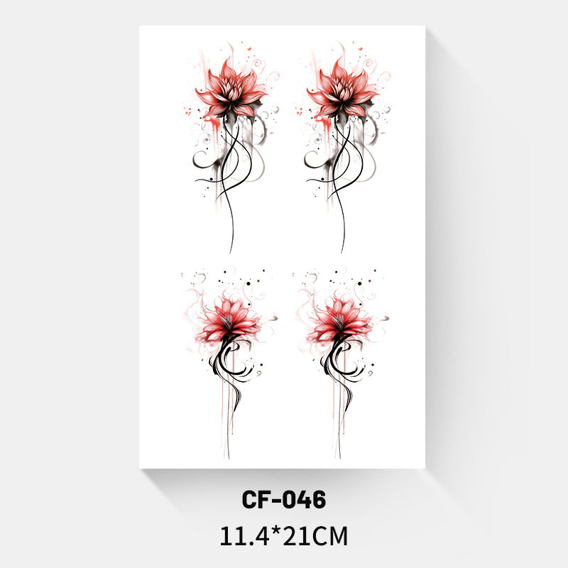 Tattoo Sticker Female Waterproof And Durable Male Color BUY 1 GET 3