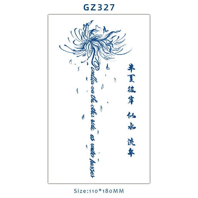 Tattoo Sticker Semi-permanent Herbal Juice Tattoo Sticker Simulation Personality BUY 1 GET 2