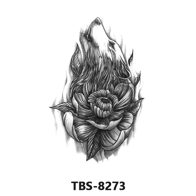 Flower Arm Color Animal Tattoo Sticker BUY 1 GET 2