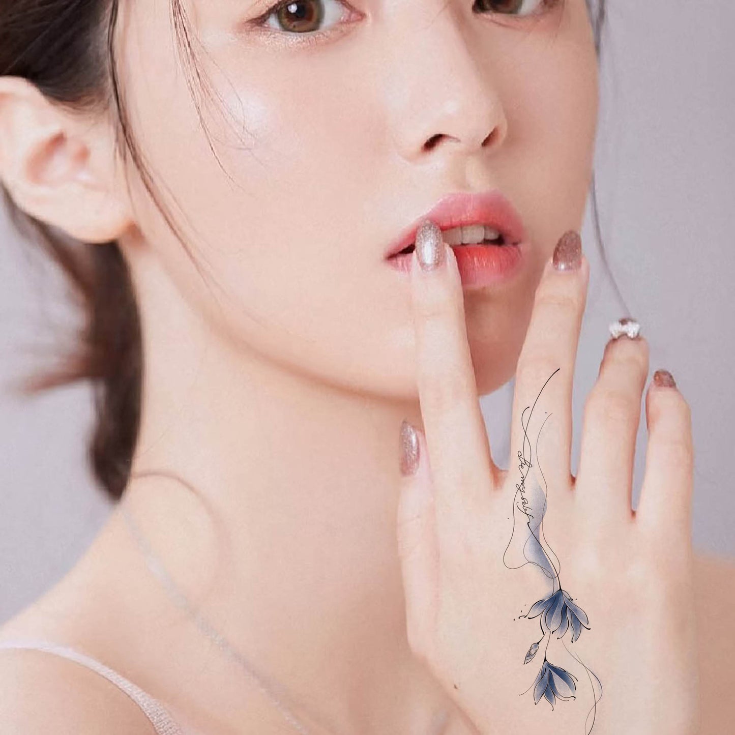 Colorful Arm Flower Tattoo Transfer Printing BUY 1 GET 3