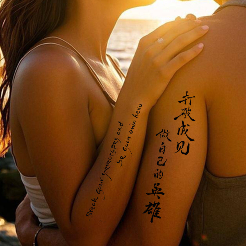 Herb Tattoo Sticker Plant Semi-permanent Waterproof BUY 1 GET 2